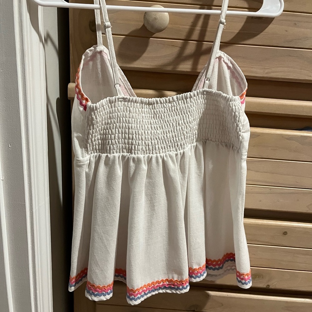 Entro White Tank Top - Picture 5 of 5